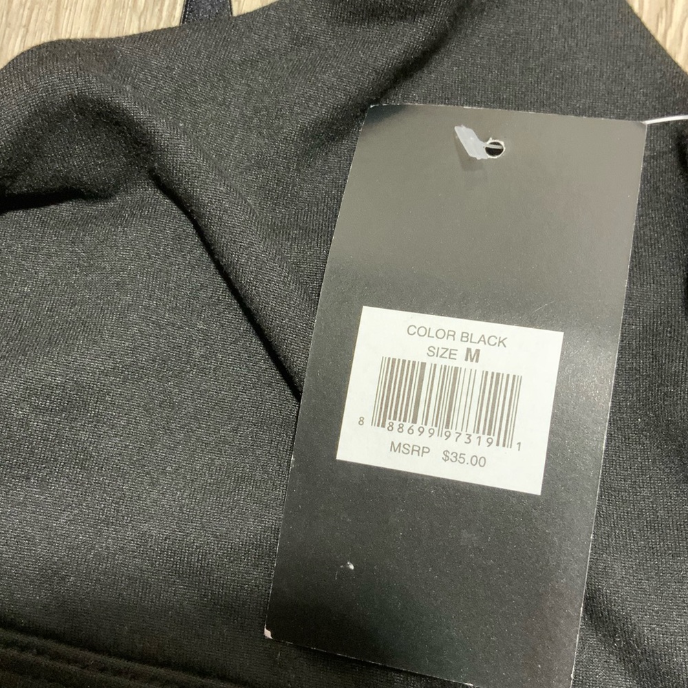 Juicy Couture Sports Bra Black - brand new XSmall - Picture 5 of 8